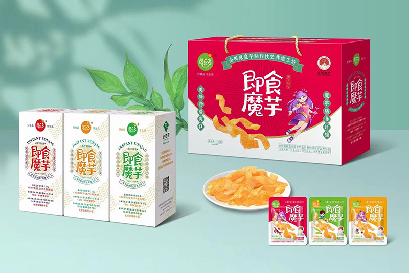 金田原，即食魔芋（盒装）礼盒