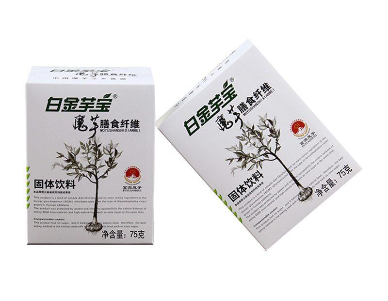 白金芋宝-魔芋膳食纤维30克-包装（白色装）