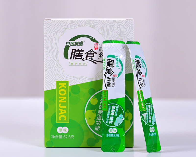 白金芋宝-魔芋膳食纤维-盒装（绿色）